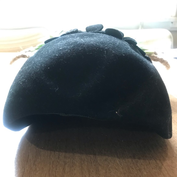 Vintage Black pillbox - Picture 4 of 4